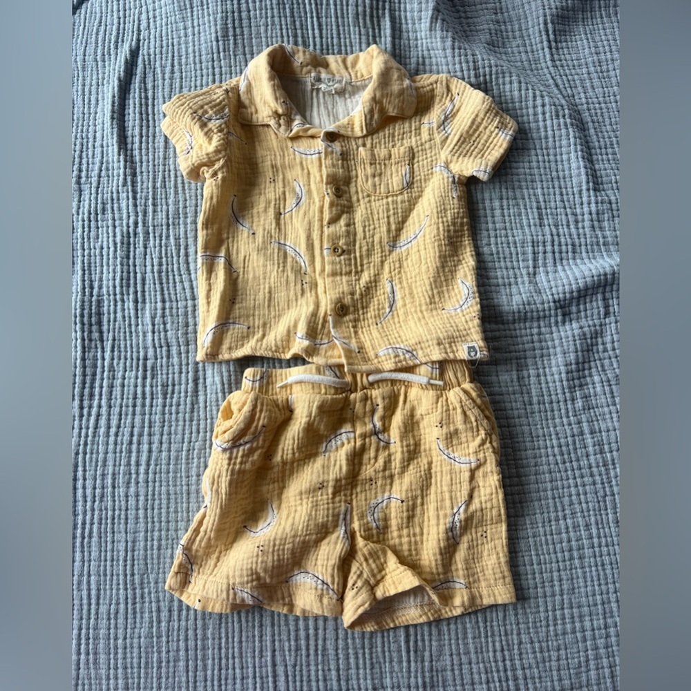 Rabbit & Bear Banana Set